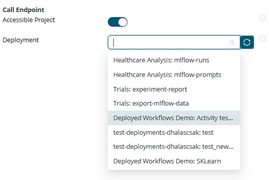 Operator to call endpoints