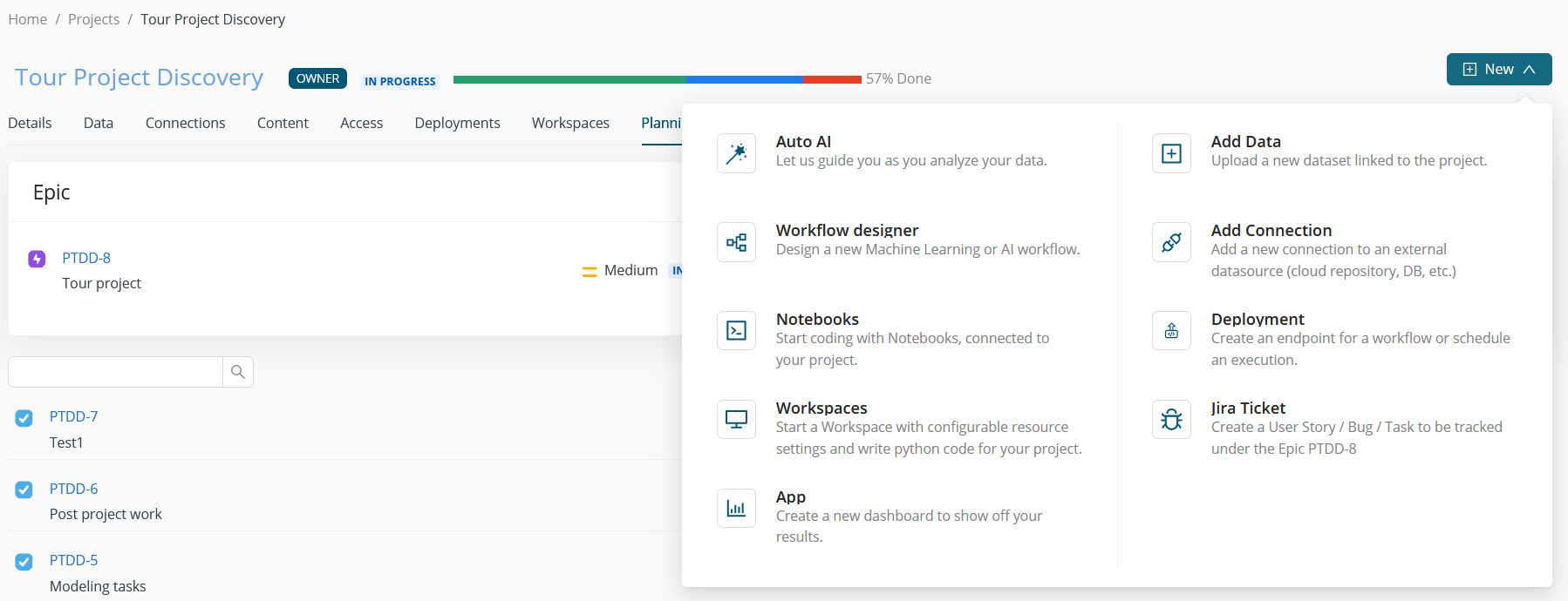 Create Jira ticket