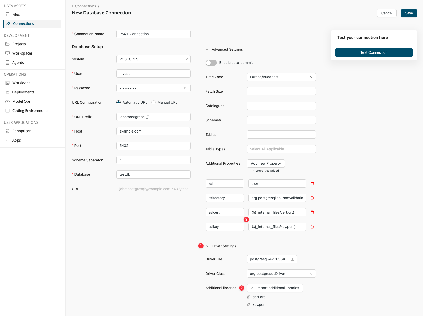 Database authentication