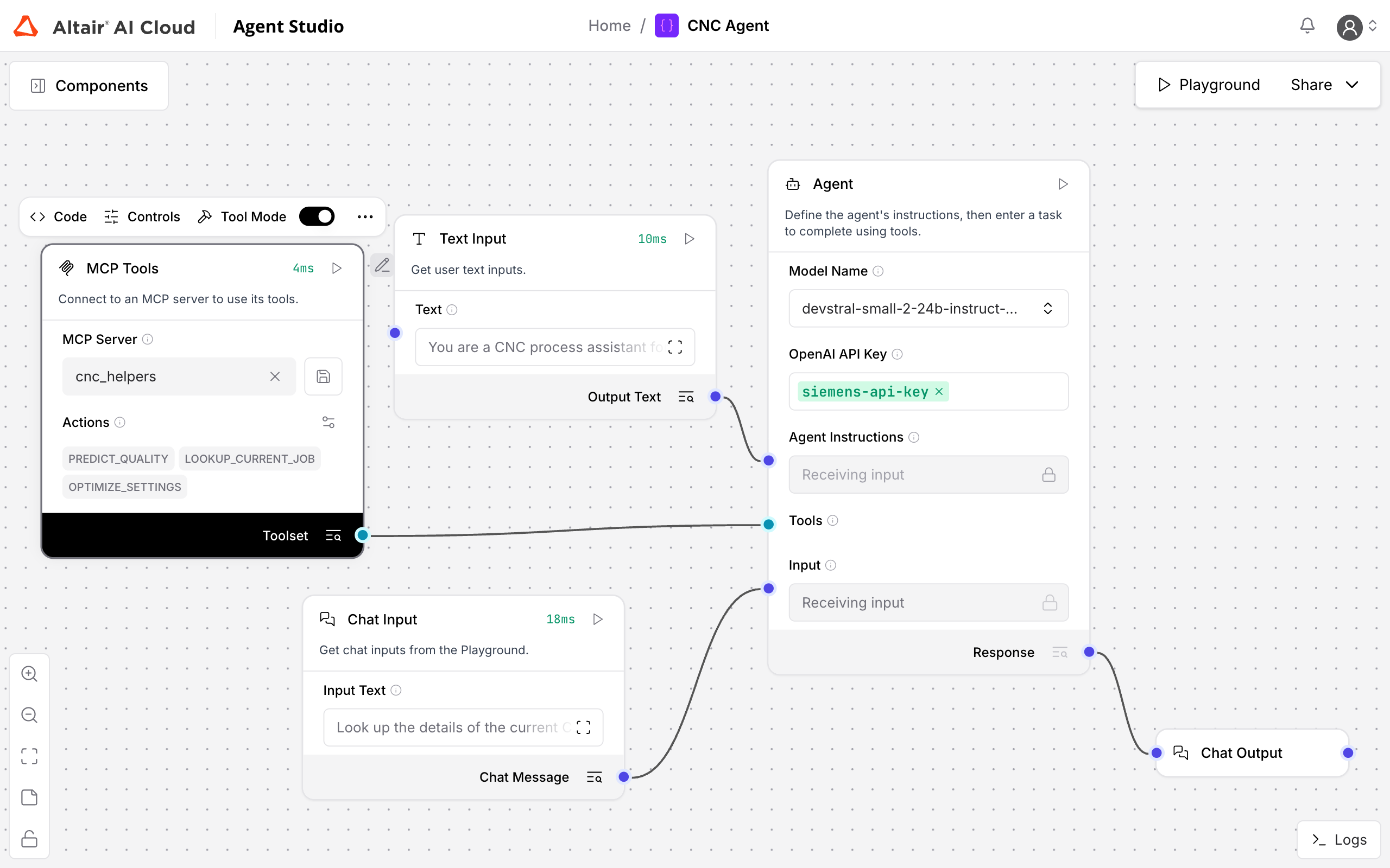 MCP Server support for Workflows and Agents
