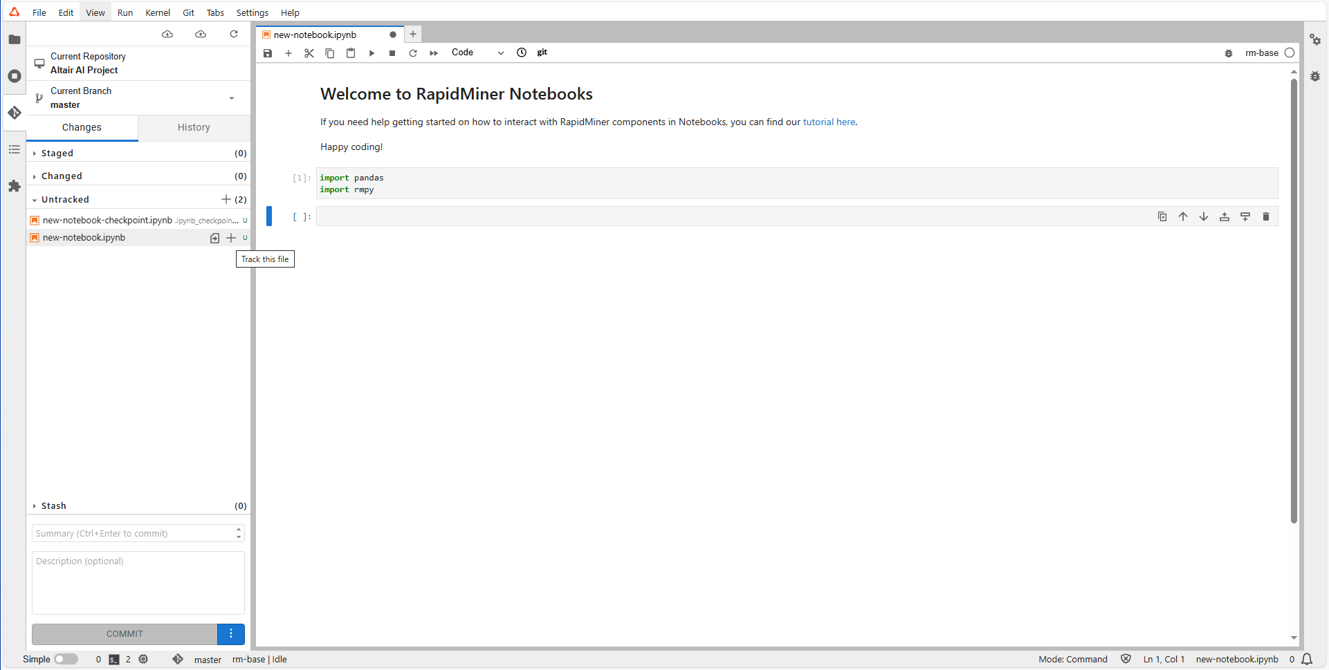 Track this file