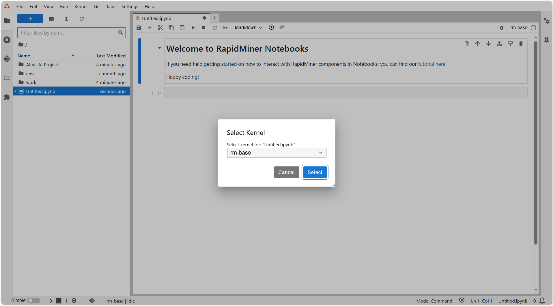 Welcome to notebooks