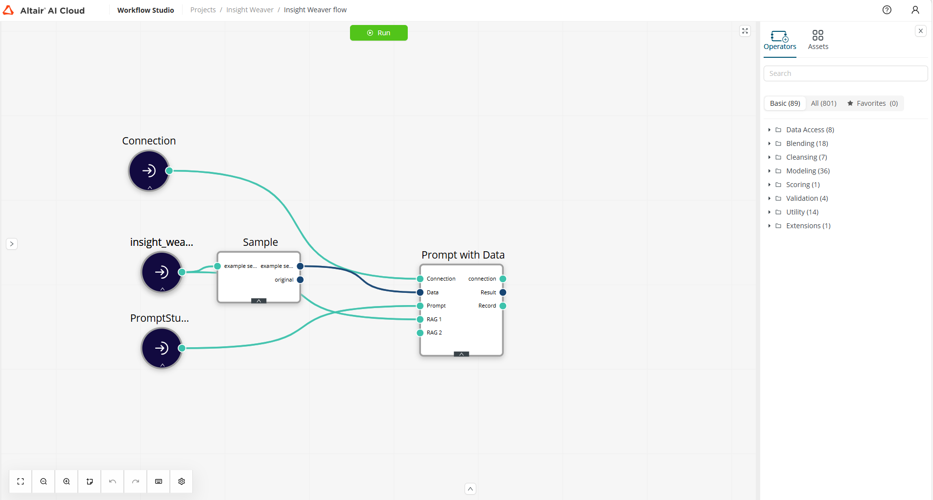 Prompt in workflow