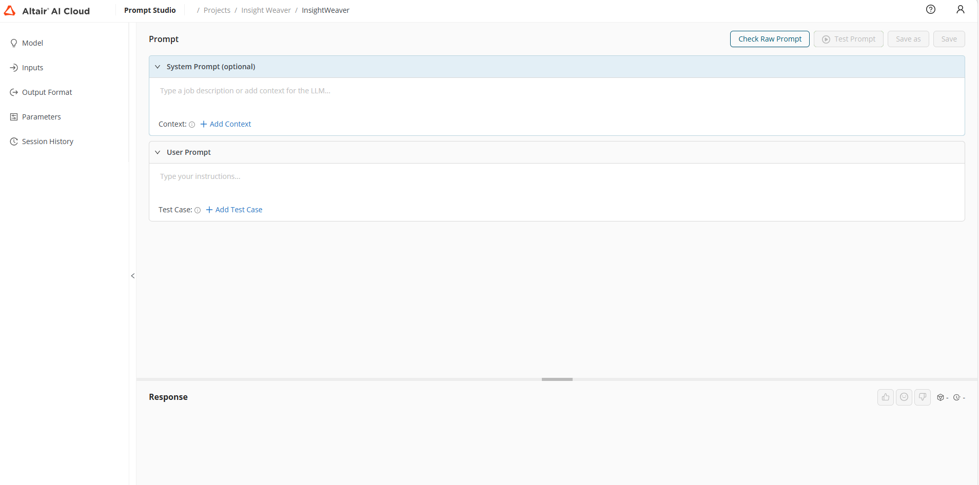 Prompt Studio overview